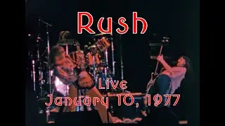 Rush - Live Dallas Texas January 10, 1977 8mm Film (HD)