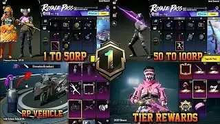 RP A1 Royal Pass in BGMI | 2.7 Dragon Ball Update | 1-100 RP | Free Gun & Material