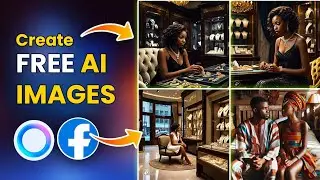 How To Create Trending AI Images using Facebook AI | Meta AI 