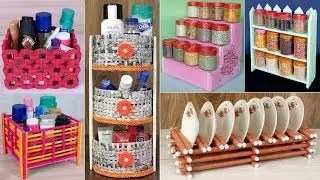 10 DIY Home And Kitchen Organization Idea !!! Handmade Things