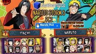 ❗ Naruto Shippuden Ninja Storm 5 /Save Data/ Android Aether PC2 Emulator DOWNLOAD