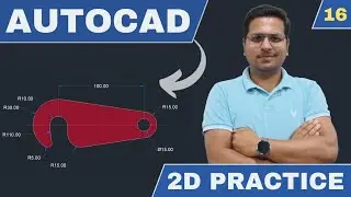 AutoCAD In Hindi | 2D Drawing Practice Tutorial Part 3 | Autocad tutorial for beginners in hindi