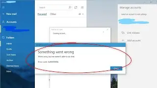 Fix: Mail App Error Code 0x8000000b / Can't Add Gmail Account