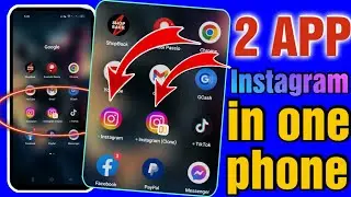 2 Instagram app in 1 cellphone how? how to use two instagram account in one cellphone?