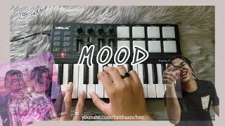 Mood - 24k Goldn ft iann dior (Midi Keyboard Cover) [instrumental]