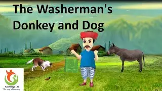 The Washerman's Donkey and Dog|Fairy tale|Knowledge life|