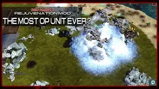 The Most OP Unit ever ? | Rejuvenation Mod - Red Alert 3, Modded gameplay, 2022