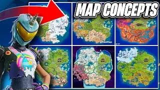 Fortnite Map Concept Compilation - Chapter 3 Remix/Improved CONTEST RESULTS