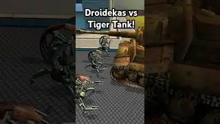 Droidekas vs German Tiger Tank 