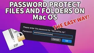 Password Protect and Encrypt Files and Folders on Mac OS