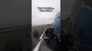 Tyre warming… fun edition 🫡 