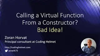 Calling a Virtual Function From a Constructor? Bad Idea!