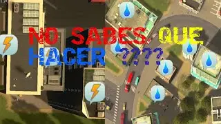tutorial de agua y energia cities skylines  rapido⏰⏩