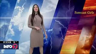 Karen Garcia - en vestido café largo