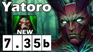 Яторо на Террорблейде через владимир - Yatoro Terrorblade 7.35 DOTA 2
