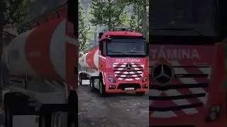 Truk Pertamina Trabasan Ke Hutan! GTA 5 #shorts