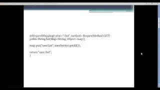 Spring MVC - 12 (Spring MVC   Updating a record in database)