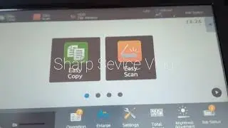 Sharp MX-M4070 Đặt mật khẩu  căn chỉnh | Password for service Simulation