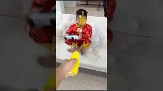 EMPTY BOTTLE PRANK ON MY BROTHER 🤣 #shorts