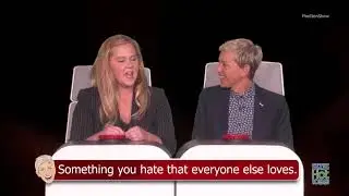 Smasher's Hollywood Hookup - Amy Schumer answers Ellen's Burning Questions