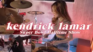 Kendrick Lamar - m.A.A.d city & Alright @Super Bowl 56 Halftime Show | Drum Cover by Fingfing