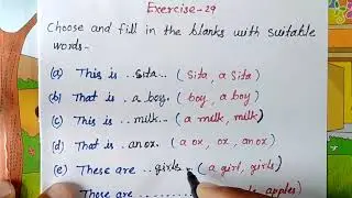 Oxford basic English translation exercise 29 | learn english translation simple method