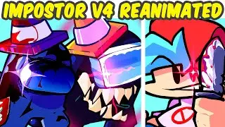 Friday Night Funkin VS Impostor V4 Reanimated | VS Impostor V5?!?! (FNF MOD) (Imposter V4 Reskin)