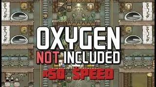 Oxygen Not Included - Base Build Timelapse [500+ Cycles]