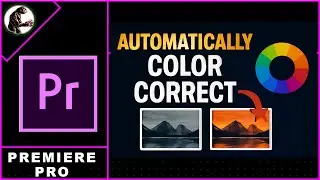 How to Add AUTOMATICALLY Color Correct In Premiere Pro