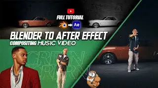 Blender to After Effects – NEXT LEVEL Music Video Compositing (Full Tutorial)