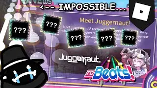 Trying out The Juggernaut Update... IT'S ACTUALLY HARD (Roblox RoBeats)