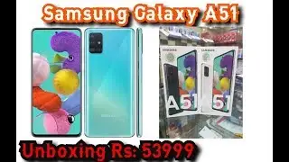 Samsung Galaxy A51 | SM-A515F | First Look & Feature Overview | This Is It 2020