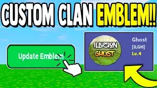 how to ADD CLAN EMBLEM!! | Roblox BedWars