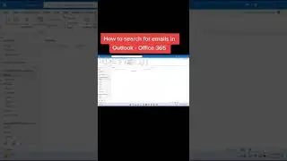 How to search for emails in Outlook   Office 365