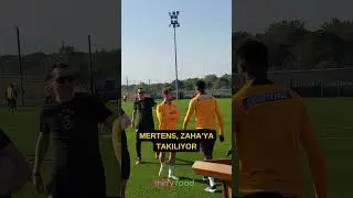 Mertens Zaha’ya takılıyor. #işbirliği