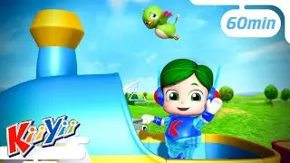 Farmer In The Dell 🚜 + More | Best of KiiYii Songs | ABC and 123 | Nursery Rhymes & Kids Songs