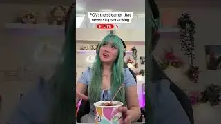 POV: the streamer that never stops snacking #twitch #streameradvice #streamertwitch
