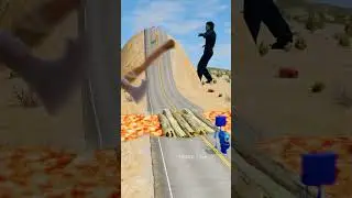 Skibidi Toilets, Freddy & Smiling Critters VS Spinning Axe & Lava River Trap Crush – BeamNG.drive