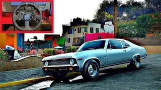 Forza Horizon 5 | 750HP CHEVY NOVA SS | Wheel POV | Sunday Drive