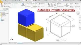 Basic Assembly in Autodesk Inventor 2023