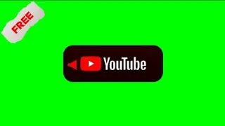Youtube Icon & Subscribe Animation Green Screen ( With Sound Effect ) VFX | Chroma Key