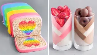 Easy Colorful Cake Decorating You Can Try At Home || So Tasty Cake Recipes