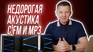 Обзор REAL-EL M-410: недорогая 2.1 акустика с MP3 и подсветкой