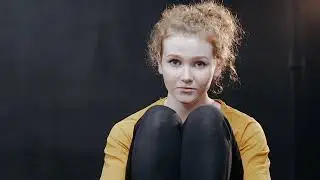 beautiful girl look into camera stock footage no copyright