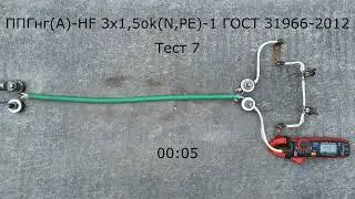 Воспламенение оболочки и изоляции из полимерной композиции