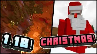 I CAN'T WAIT FOR CHRISTMAS and MINECRAFT 1.18!!!