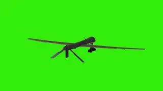 FREE Green Screen Animation Video [ 3D Drone ]