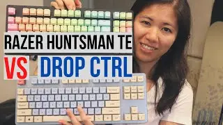 Drop CTRL vs Razer Huntsman TE Mechanical Keyboard Comparisons: Which One To Buy?