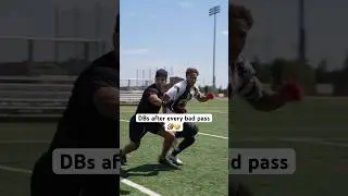 DBs after every bad pass‼️🤦🏽 #nfl #footballshorts #collegefootball