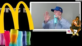 Justin trinkt 10min lang aus McDonald's Gläsern